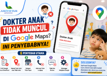 kategori google business profile yang tepat untuk dokter spesialis anak