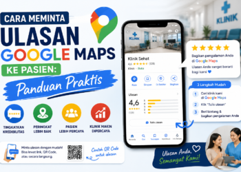 cara minta ulasan google maps ke pasien lewat whatsapp
