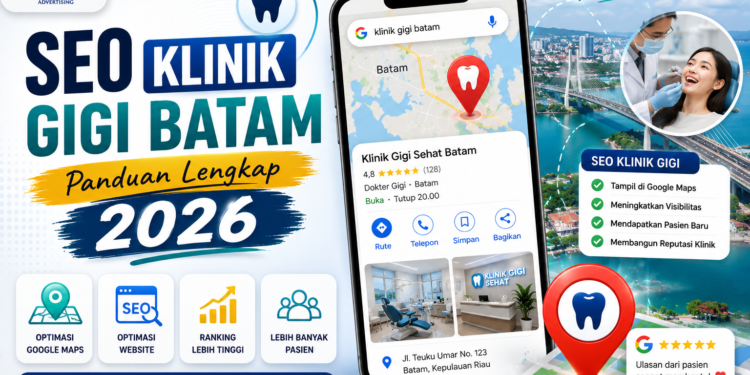 cara seo klinik gigi di kota batam