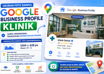 Ukuran Foto Sampul Google Business Profile Klinik